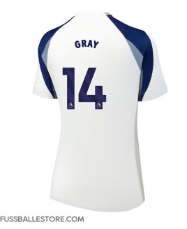 Günstige Tottenham Hotspur Archie Gray #14 Heimtrikot Damen 2025-26 Kurzarm